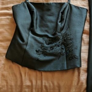 Skirt set - long skirt, top, and bolero jacket